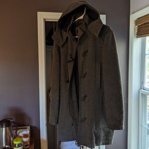 Zara Hooded  Winter Wool Coat